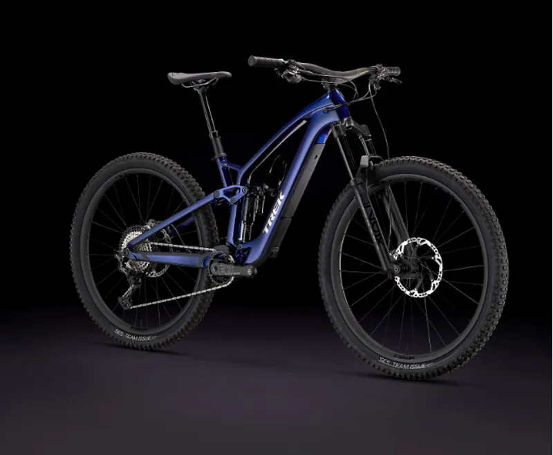 Trek Fuel EXe 9.8 XT Electric Mountain Bike 2025 in Mulsanne Blue-2